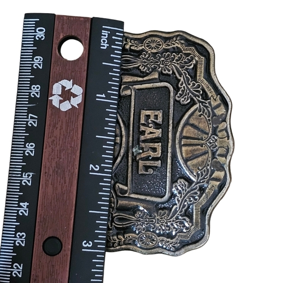 Vintage belt buckle "Earl" Oden Inc - Picture 8 of 8